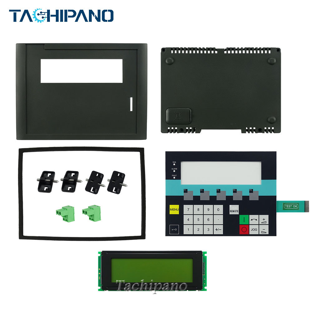 6SL3055-0AA00-4CA2 Plastic Case, Membrane Keypad, LCD Screen, Mounting Clips, Power Supply Connector for 6SL3 055-0AA00-4CA2 Operator Panel AOP30