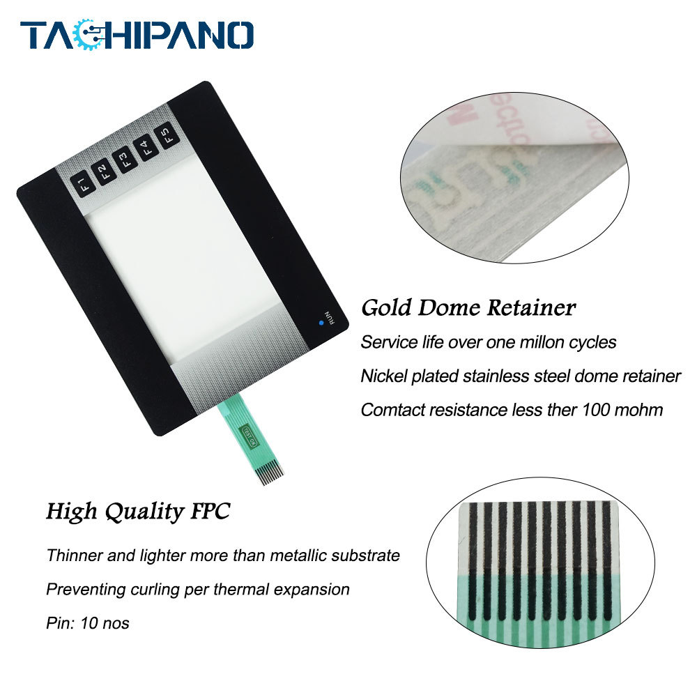 NQ3-TQ010-B NQ3TQ010B for Touch Screen Glass, Membrane keypad switch