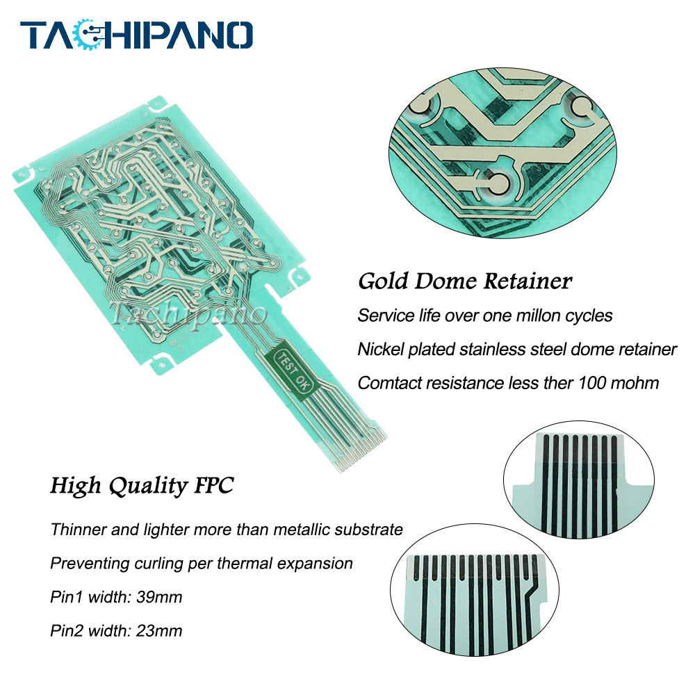 Membrane keypad for A02B-0281-C120/TBR A02B-0281-C120#TBR MDI Unit Circuit Board