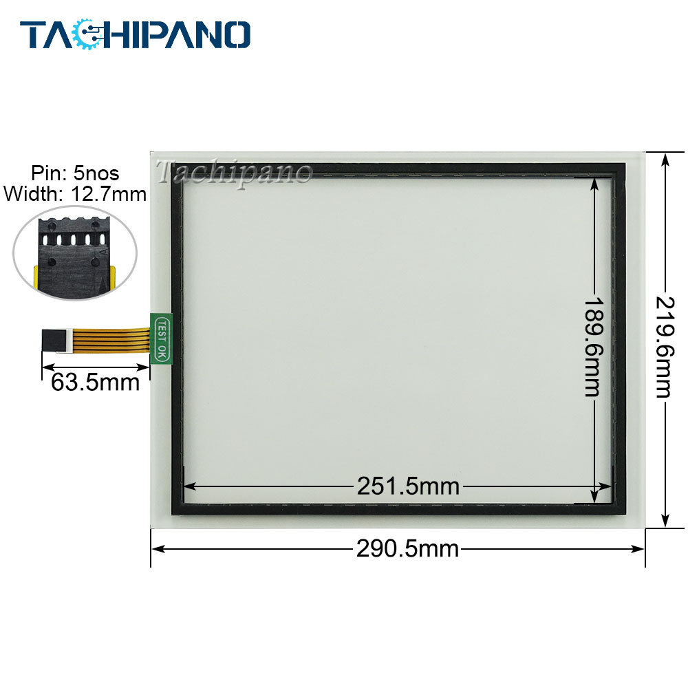 PCS090 PCS-090 PCS 090 Plus Protective film For LAUER OPERATOR INTERFACE Front overlay