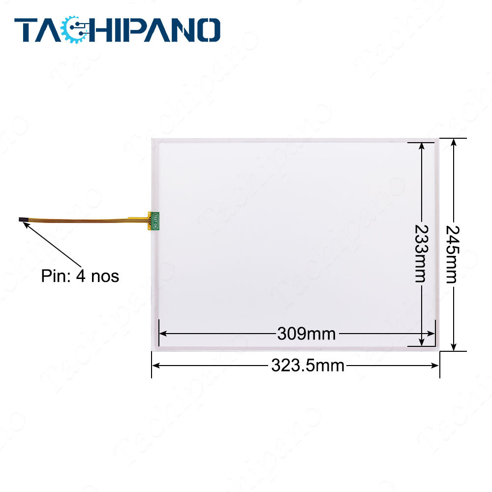 Touch screen for N010-0554-X167/01 Touch Panel Glass