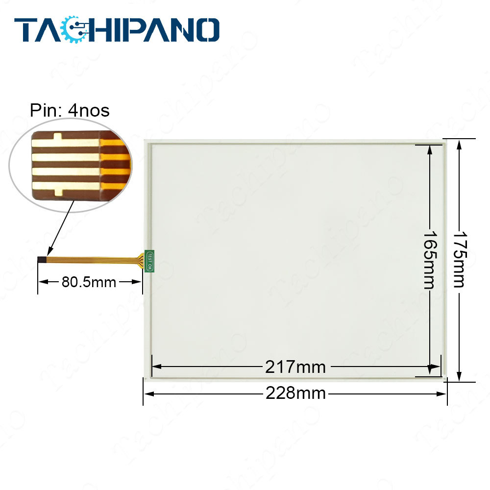 Touch screen for N010-0554-X268 N010-0554-X268/01-TW N010-0554-X268/01 Touch Panel Glass