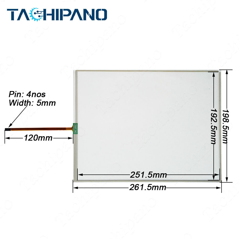 Touch screen for N010-0554-X268 N010-0554-X268/01-TW N010-0554-X268/01 Touch Panel Glass