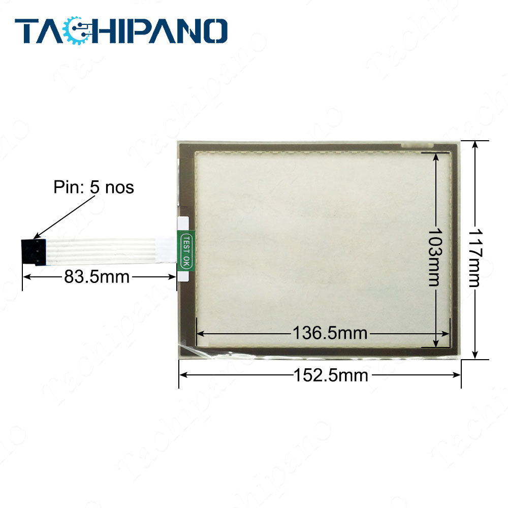 Touch screen for KDT-533 111013 Touch Panel Glass