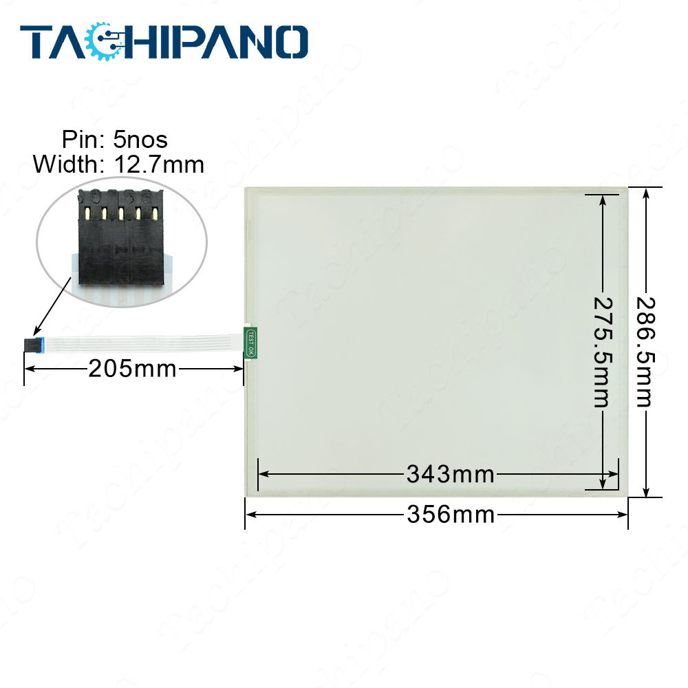 Touch screen for T170S-5RBA04N-0A28R0-200FH-C Touch Panel Glass