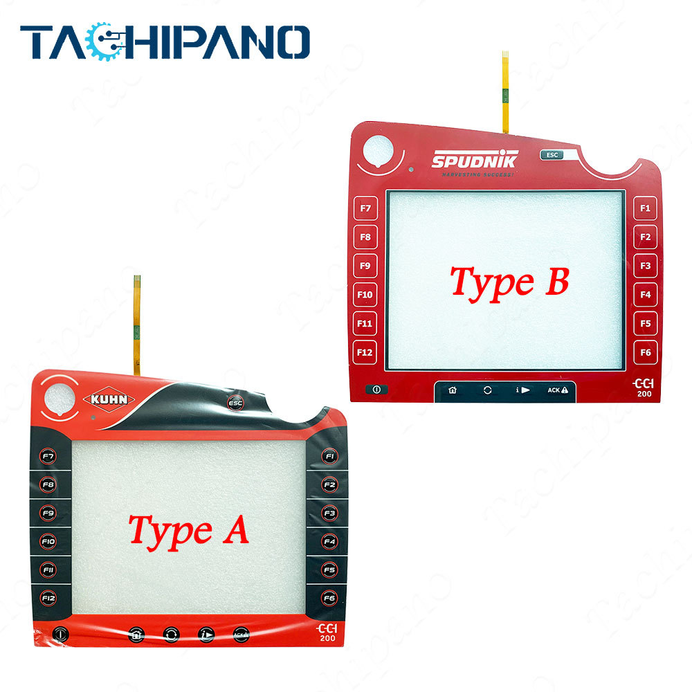 Touch screen for CCI 200 CCI-200 Touch Panel Glass with Protective Film