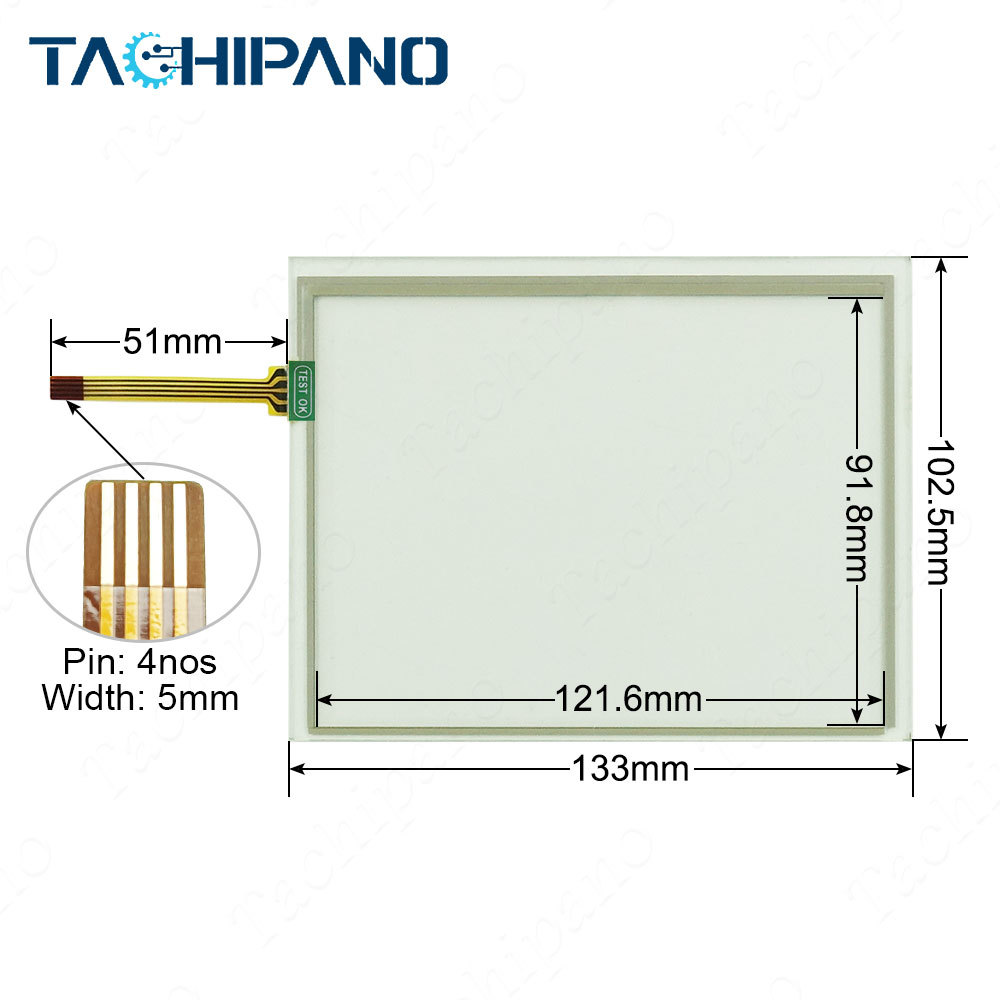 VGG6448A4A Touch screen for VGG6448A4-A Touch Panel Glass