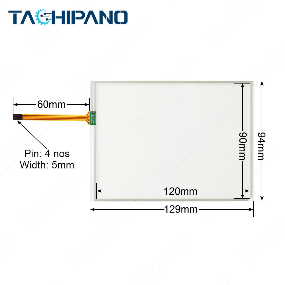 ATO05706M06 Touch screen for ATO057-06-M06 Touch Panel Glass