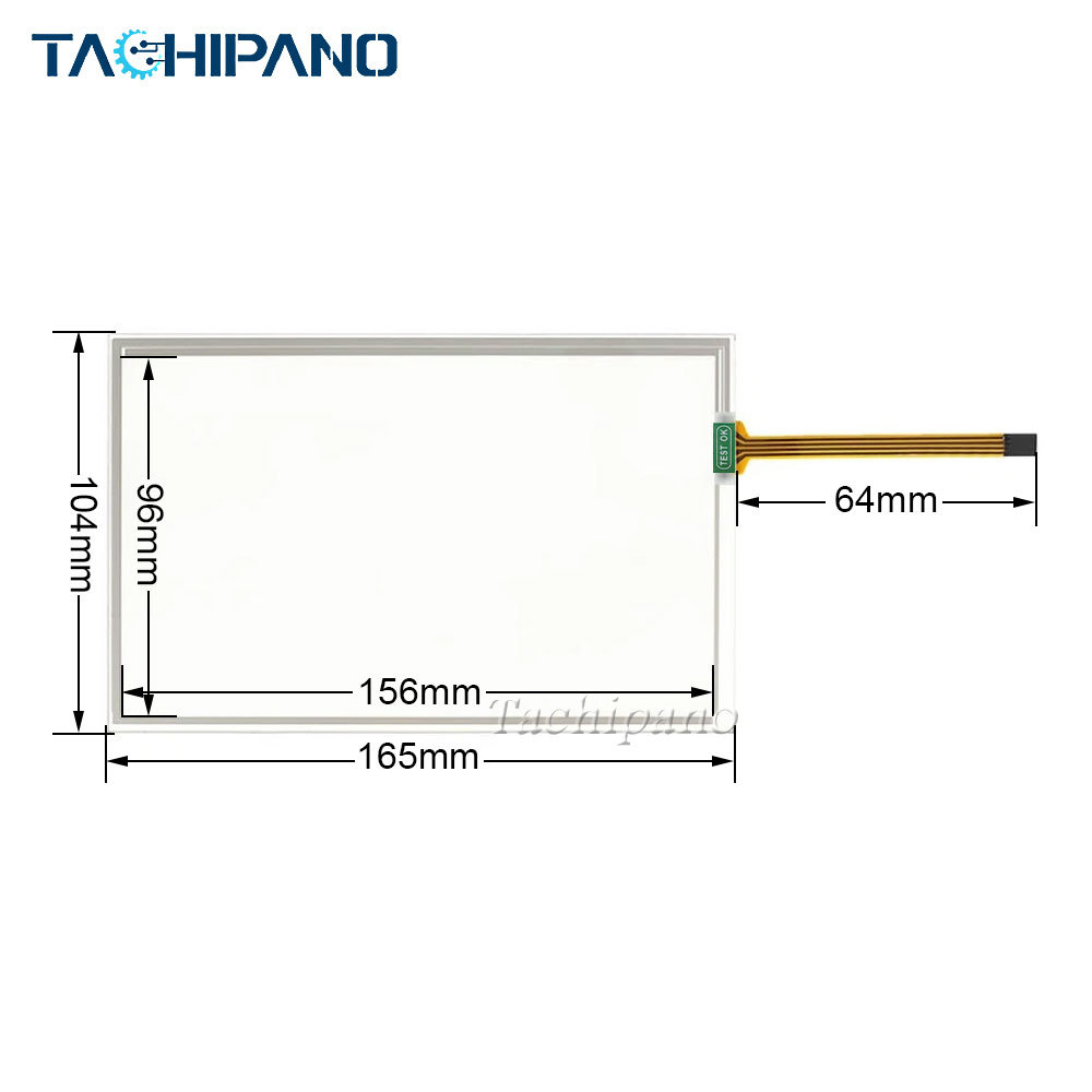 Touch screen for TH765-MT TH765-NT TH765-N Touch Panel Glass with Protective film