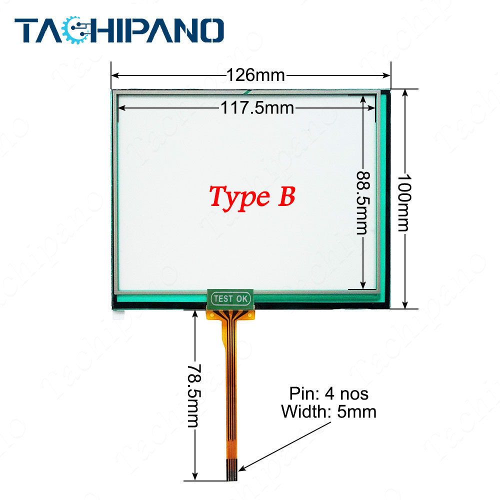 1301-x01002 Touch screen for 1301-x010/02 touch panel glass