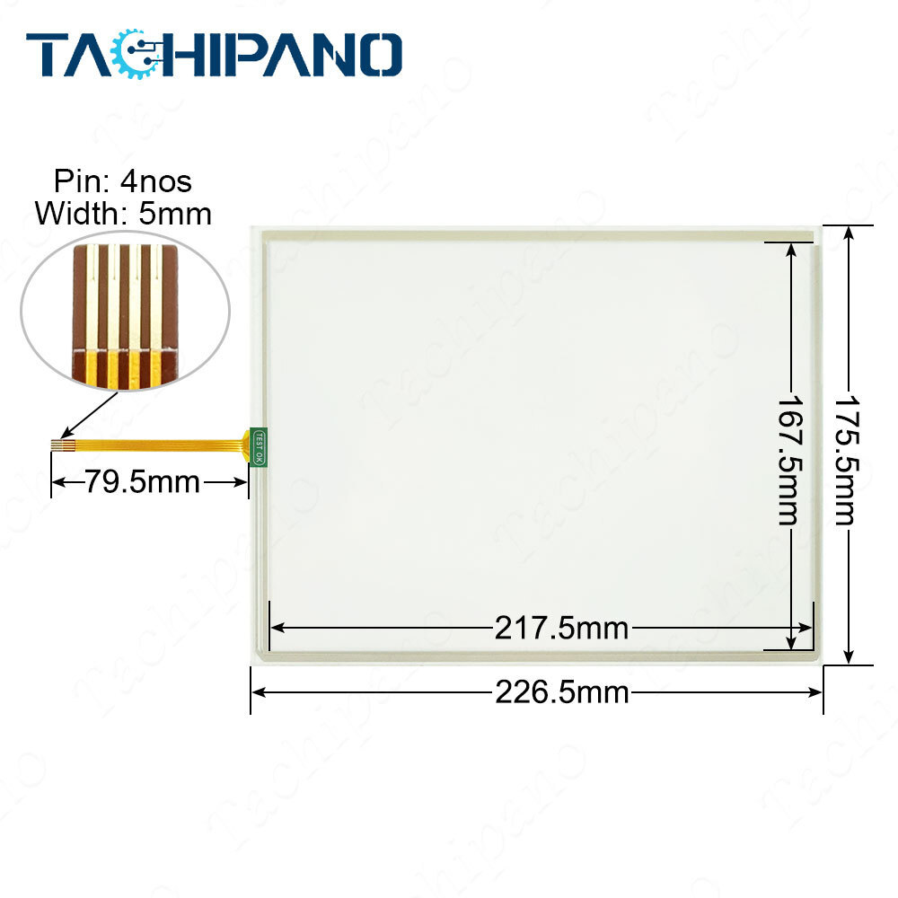 Touch screen for EXFO OTDR MAX-710B-M1 30/28DB touch panel glass