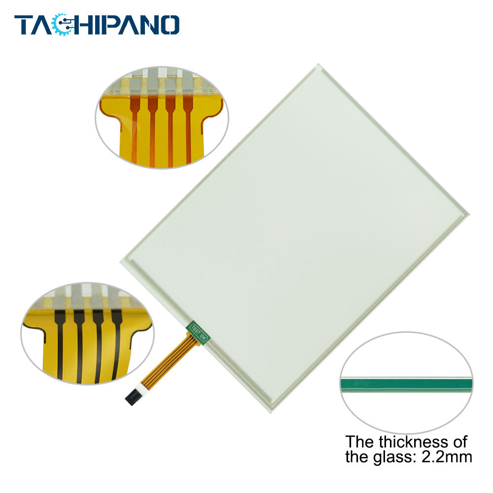 Touch screen for TOUCHTRONIC A280104 REV.F MD011116 Touch panel glass with Protective film