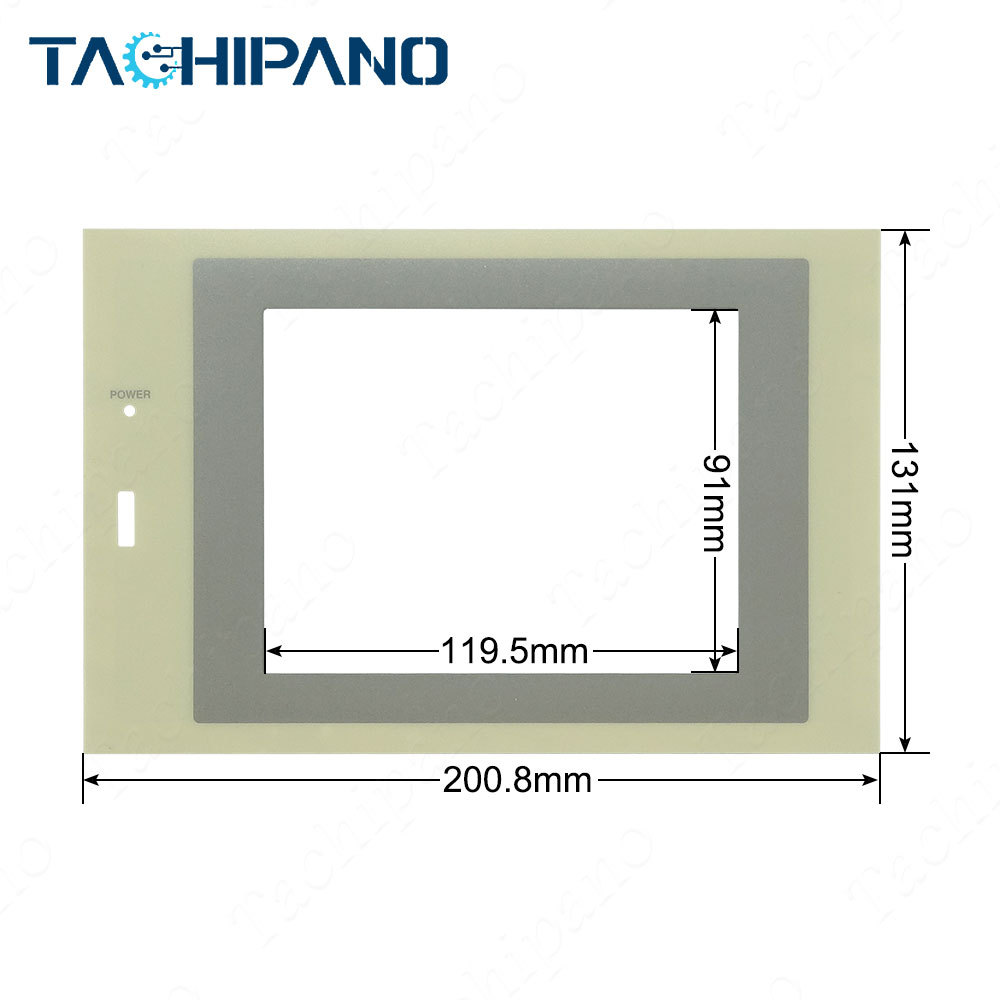 Touch screen for EST0240Z05WBX00 Touch panel glass EST0240Z05WBXOO with Protective film
