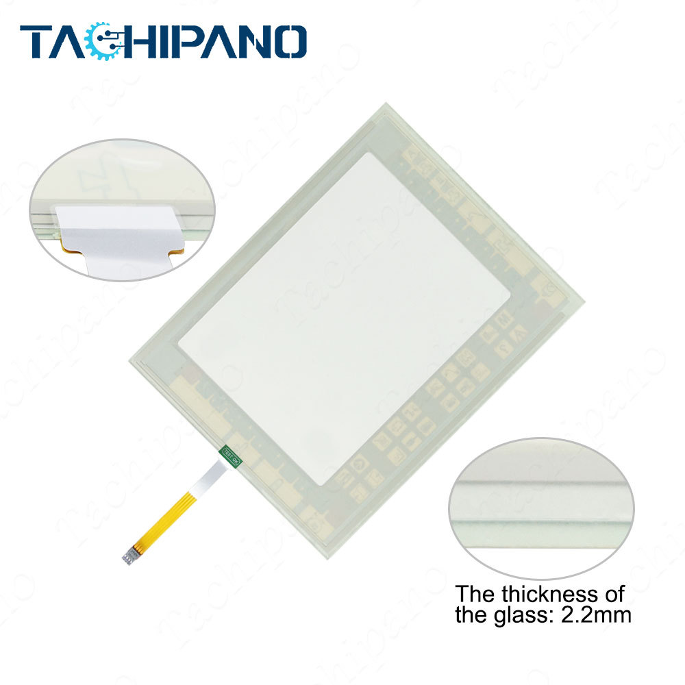 Touch screen for TOUCHTRONIC A281204 REV D 104821 MD140319 Touch panel glass with Protective film