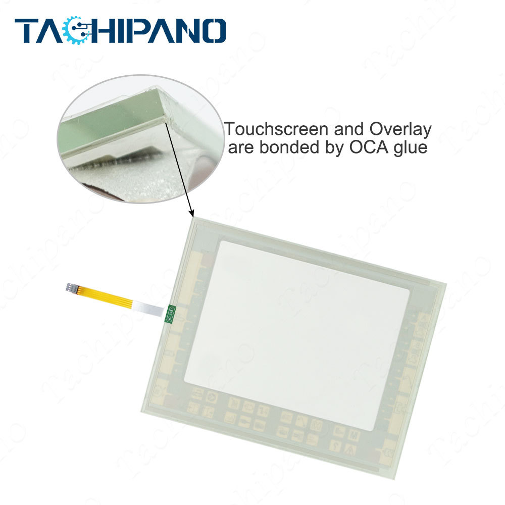 Touch screen for TOUCHTRONIC A281204 REV D 104821 MD140319 Touch panel glass with Protective film