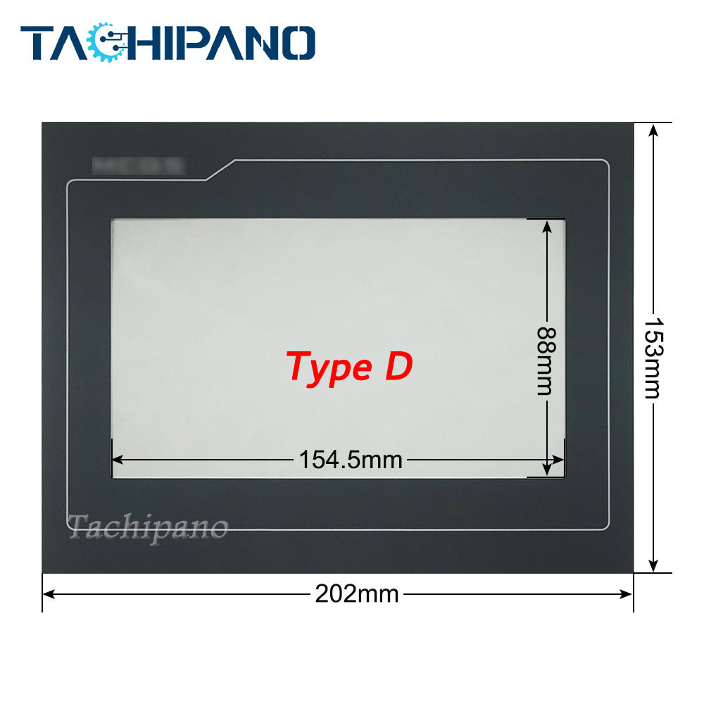 Touch screen for MCGS TPC7062KX TPC7062KW TPC7062KT TPC7062TX Touch panel glass with Protective film