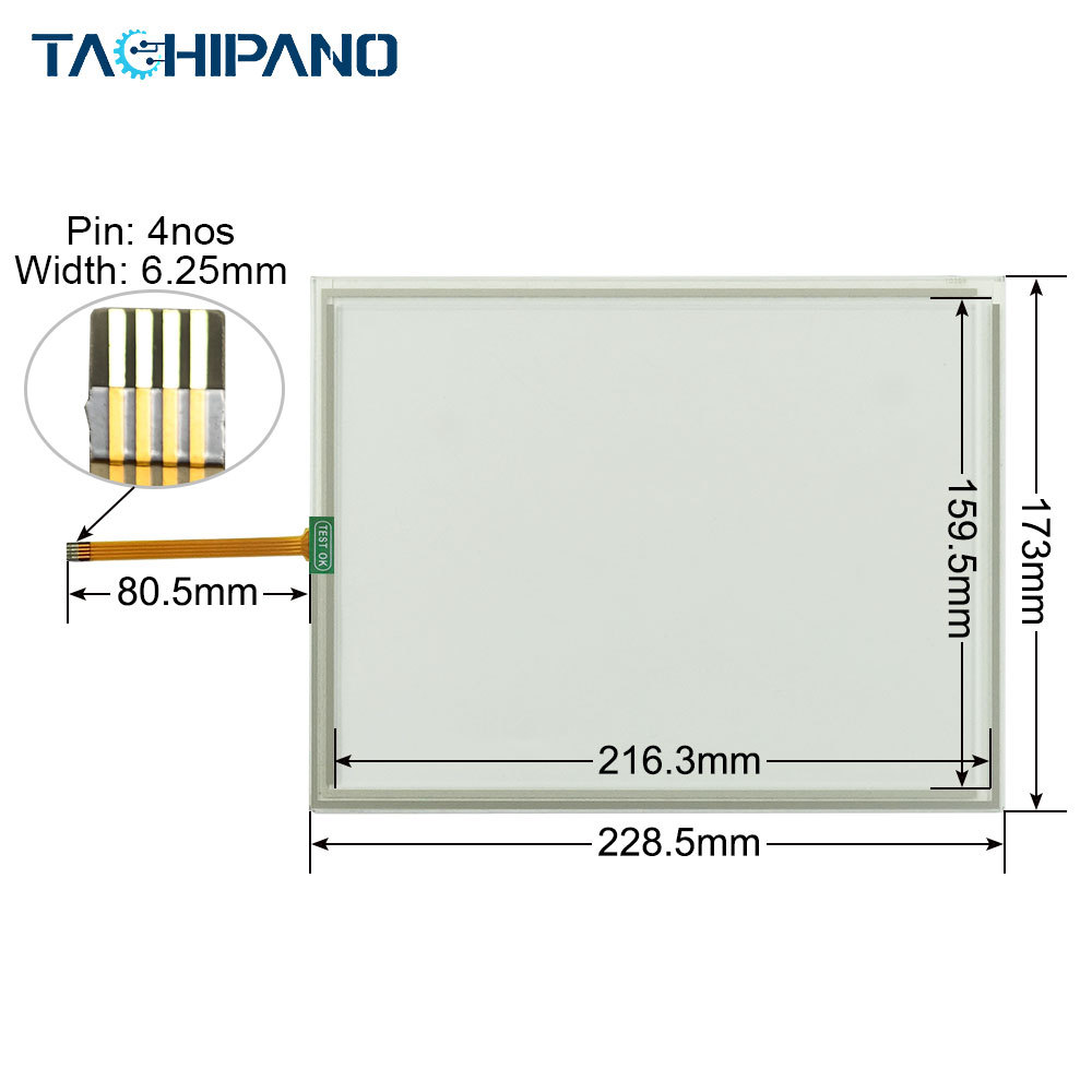 Touch screen for MCGS EPC7062 Touch panel glass