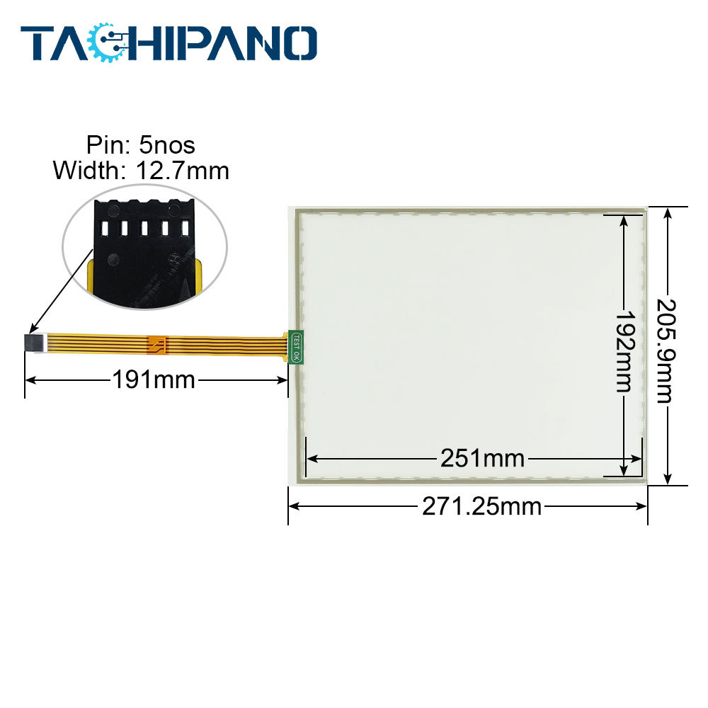 Touch screen for PLCS-10 PLCS-11 SI-3 Touch panel glass