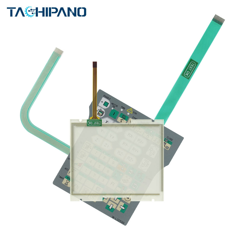 OTC W-L02599 Daihen Corp. FDTPDDJU-2L08 for Plastic case+Accessories, Touch screen, Membrane keypad, Front overlay, LCD display