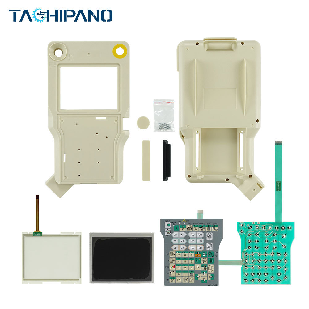 OTC W-L02599 Daihen Corp. FDTPDDJU-2L08 for Plastic case+Accessories, Touch screen, Membrane keypad, Front overlay, LCD display