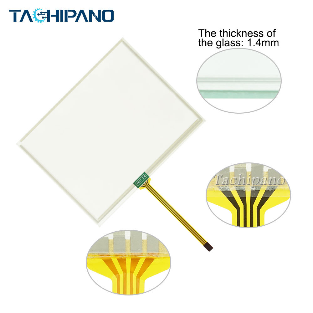 Touch screen for FLEXEM FE4070M FE4070C FE4070C-B FE4070CE FE4070iE Touch panel glass with Protective film