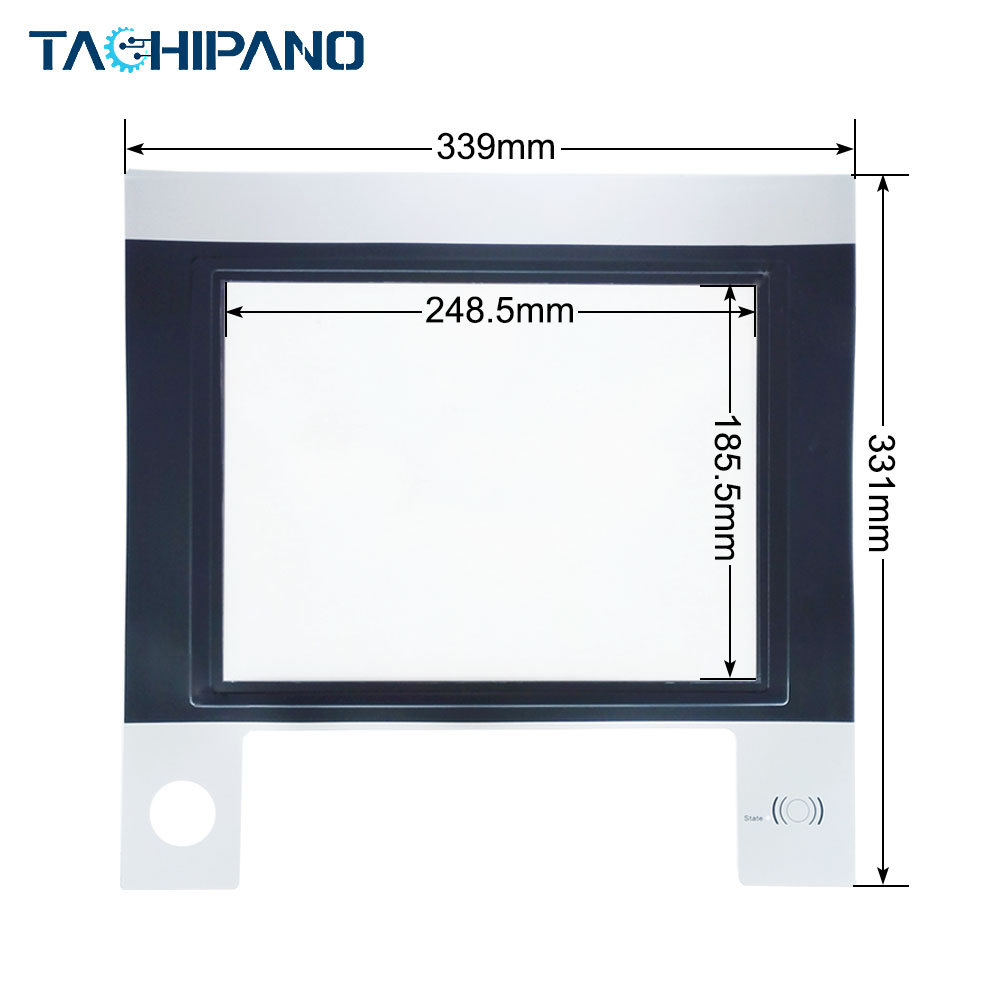 Touch screen for INJECTVISOR MOLDING MACHINE V21MMI Touch panel glass
