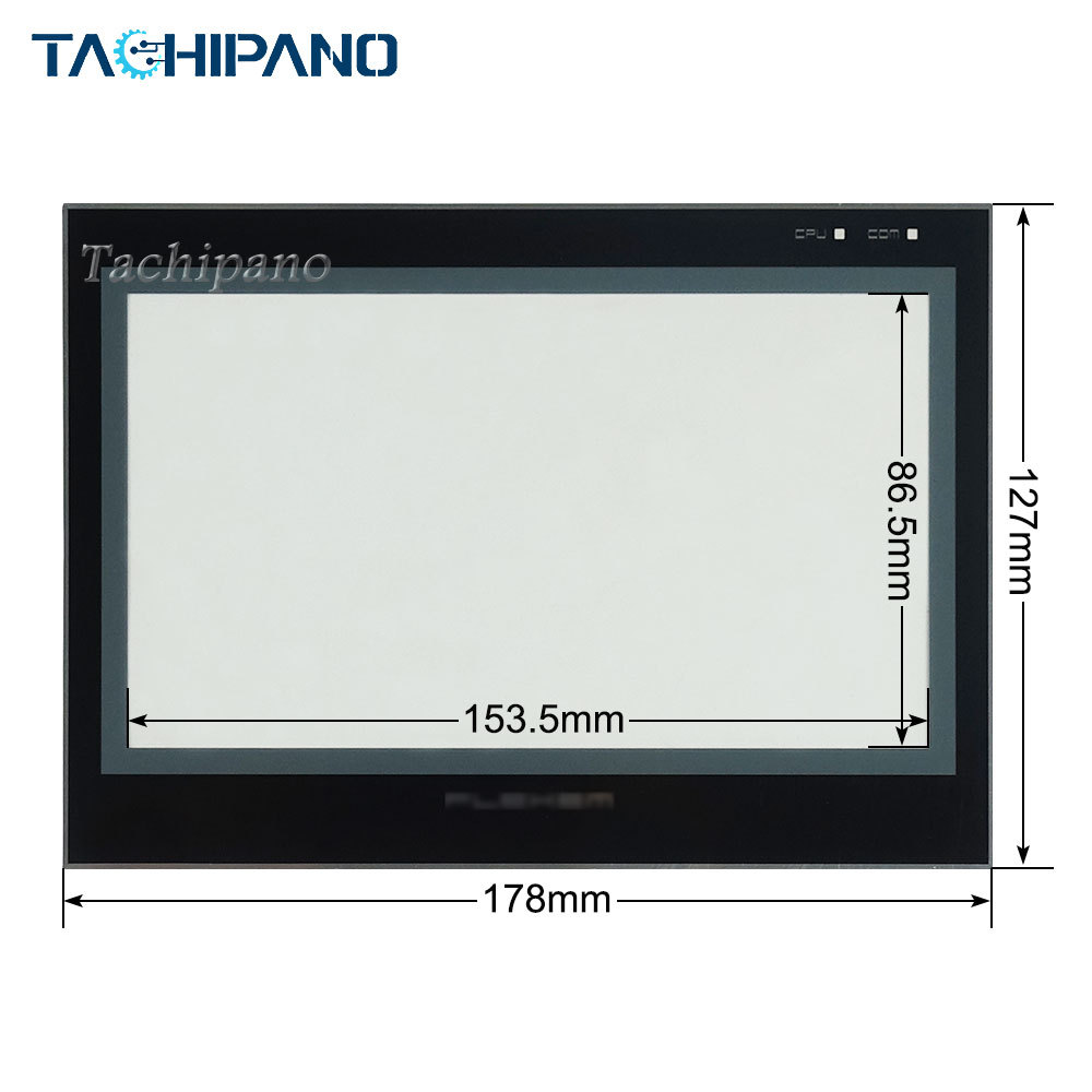 Touch screen for FLEXEM FE4070M FE4070C FE4070C-B FE4070CE FE4070iE Touch panel glass with Protective film