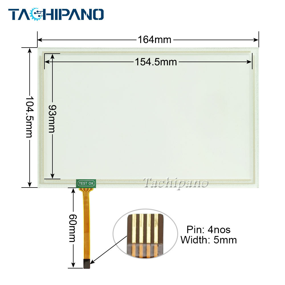 Touch Screen for T010-1201-X111/04-NA 1201-110R Glass Panel T010-1201-X111-04-NA