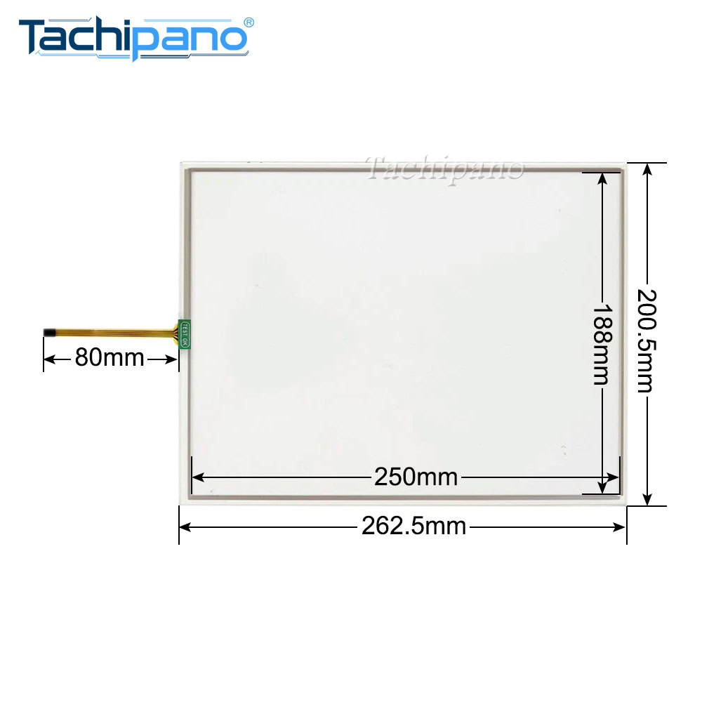 Touch Screen for JC-P104V24-A JC-P104V24-AB Glass Panel with Membrane Keypad Keyboard