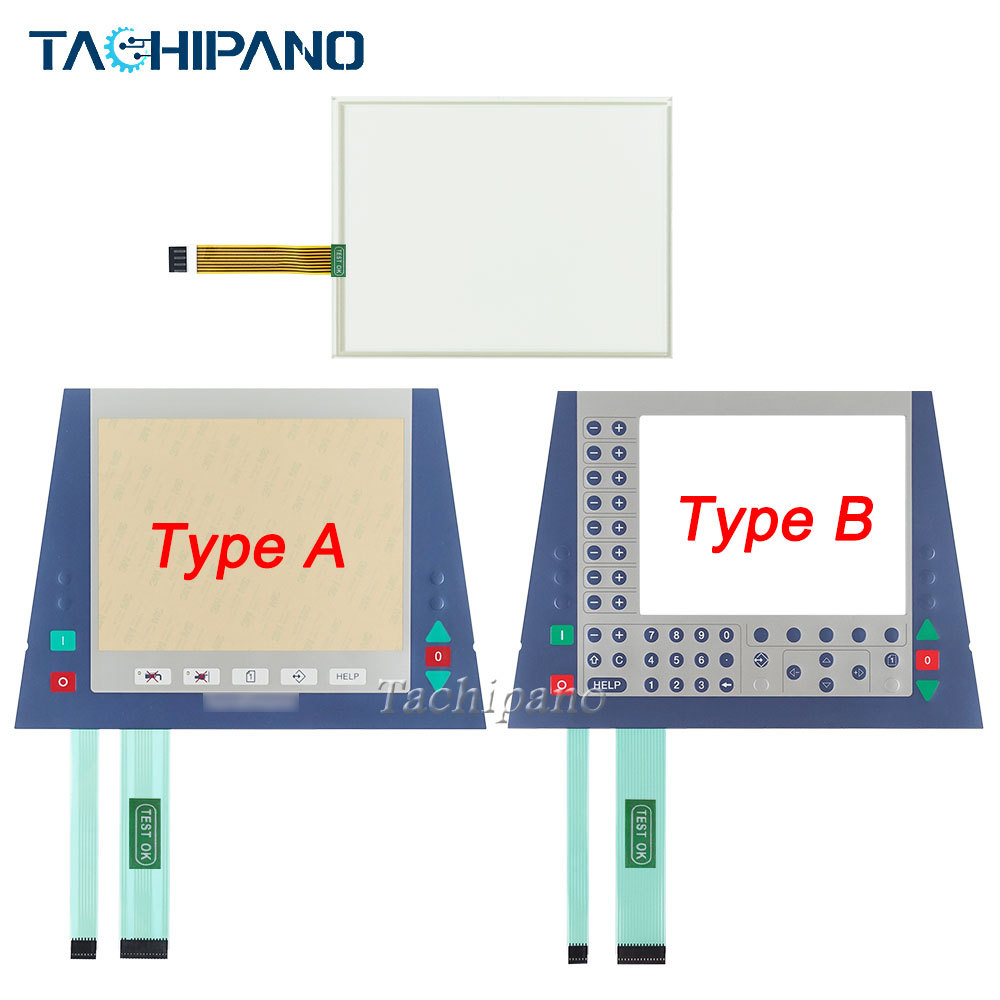 Touch Screen for HANDTMANN VF616 Glass Panel with Membrane Keypad Keyboard