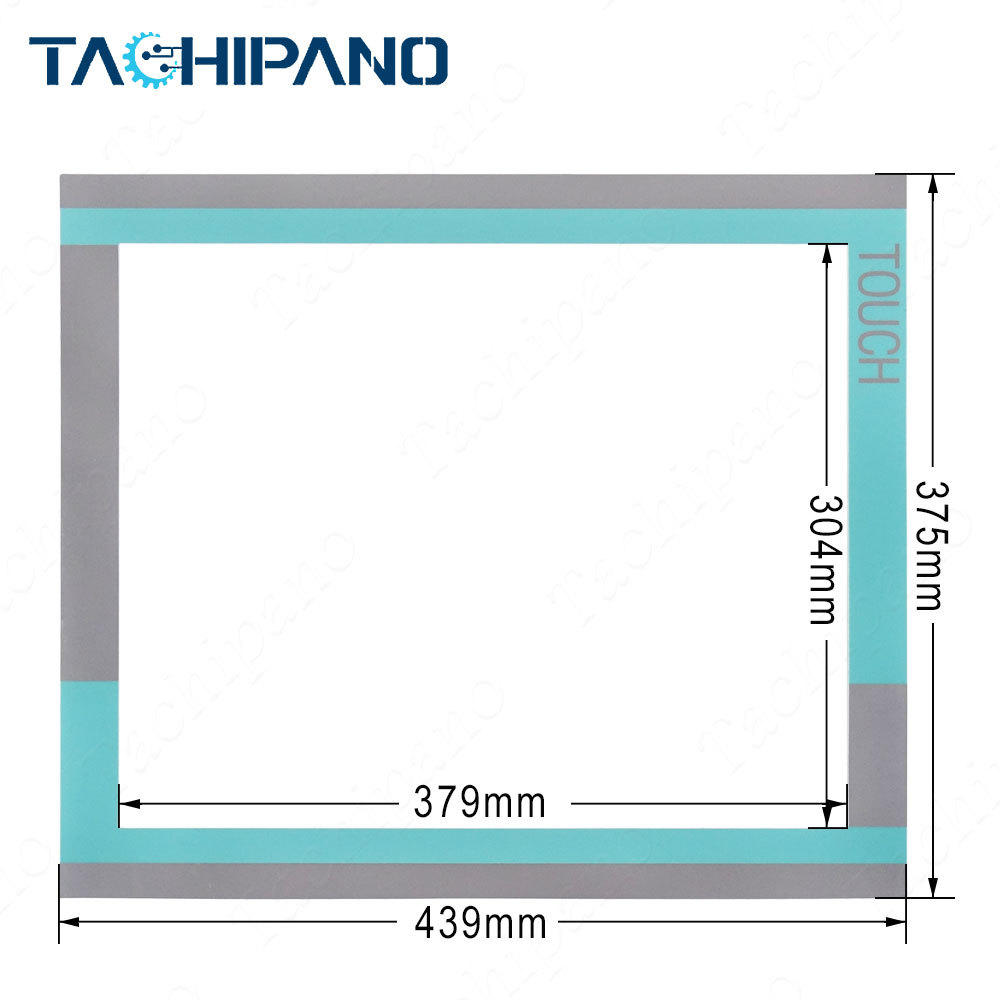 6AV7861-3AA00-1AA0 Touch screen panel, Protective film for 6AV7 861-3AA00-1AA0 SIMATIC FLAT PANEL 19