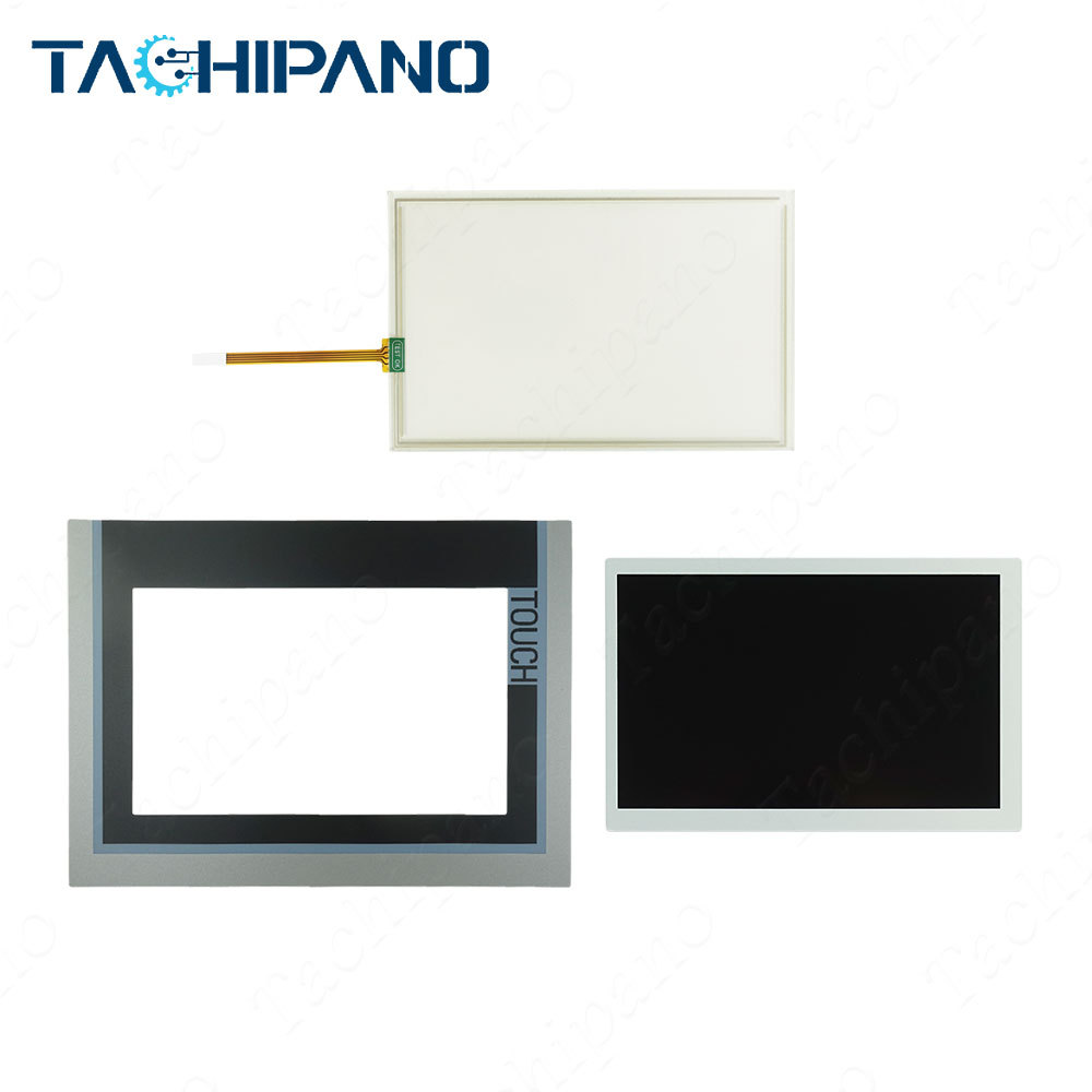 Touch screen glass panel for 6AG1124-0GC01-4AX0 6AG1 124-0GC01-4AX0 TP700 Panel Glass with Protective film, LCD screen