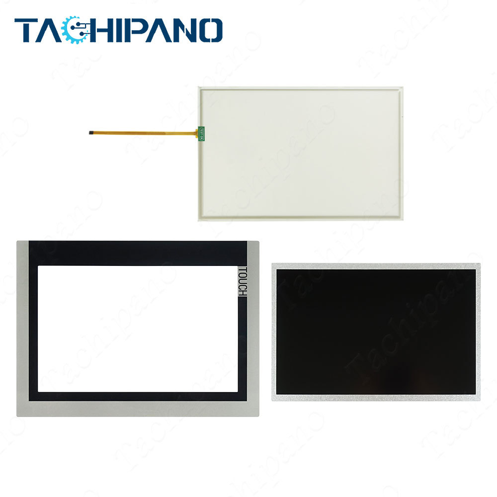 Touch screen glass panel for 6AV2144-8MC10-0AA0 6AV2 144-8MC10-0AA0 SIMATIC HMI TP1200 Comfort INOX with Protective film, LCD screen display