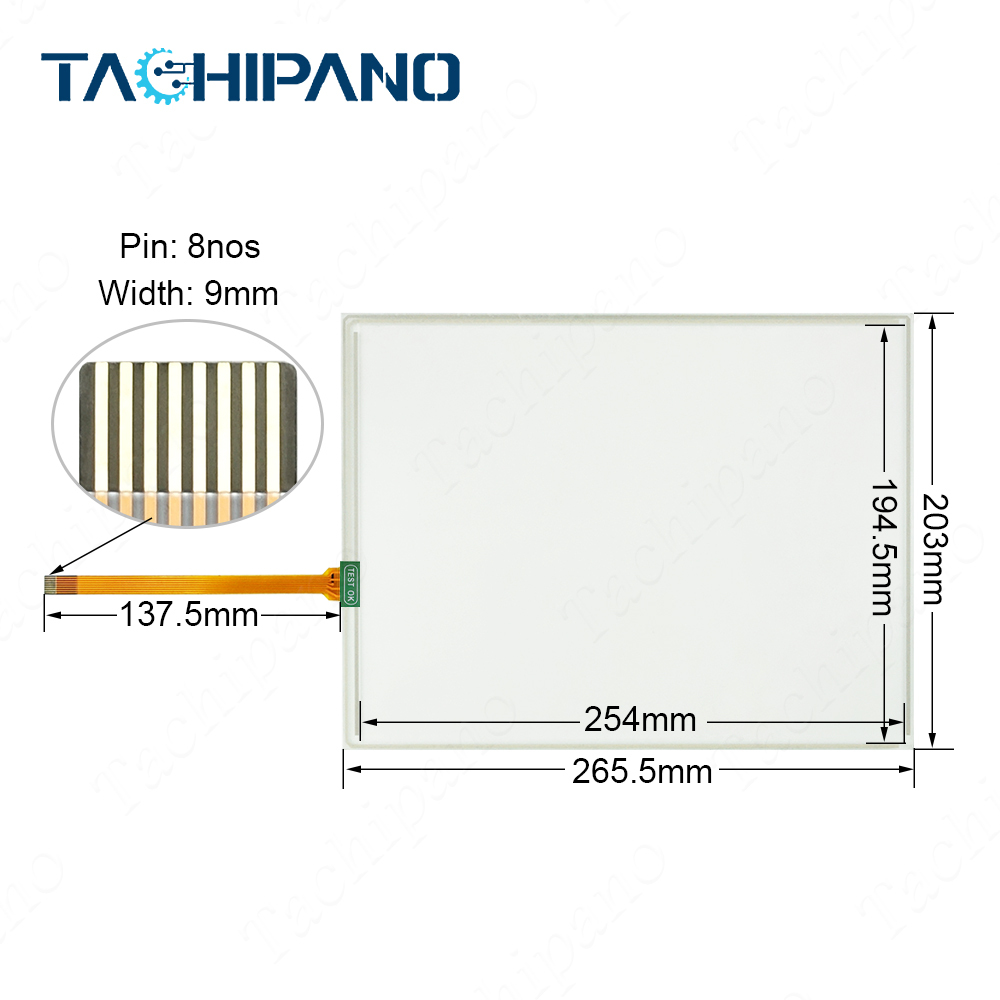 GT/GUNZE USP 4.484.038 DG-26 for Touch Screen Panel Glass