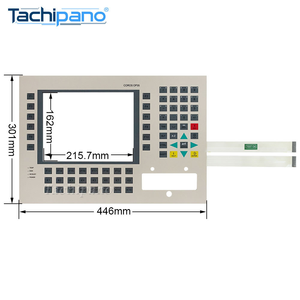 6AV3535-1TA01-0AX0 For Membrane keypad 6AV3 535-1TA01-0AX0 OP35 OPERATOR PANEL switch keyboard