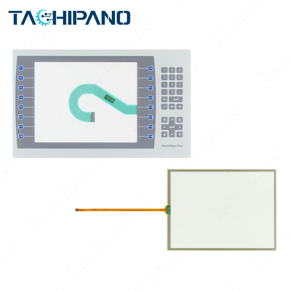 2711P-B10C22A9P-B Touch Screen, Membrane Keypad for PanelView Plus 7 – Performance Terminals 1000