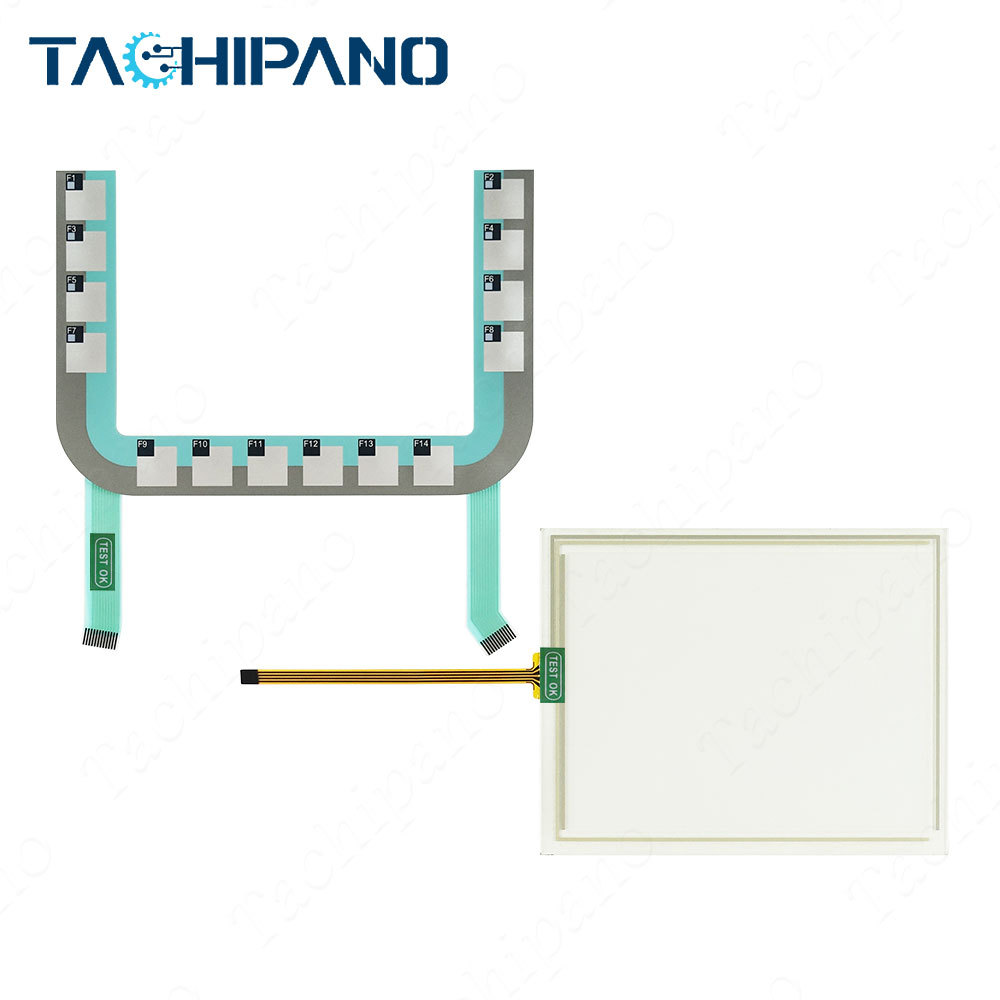 A5E00415743 Touch screen glass, Membrane keypad for A5E00415743 MOBILE PANEL 170