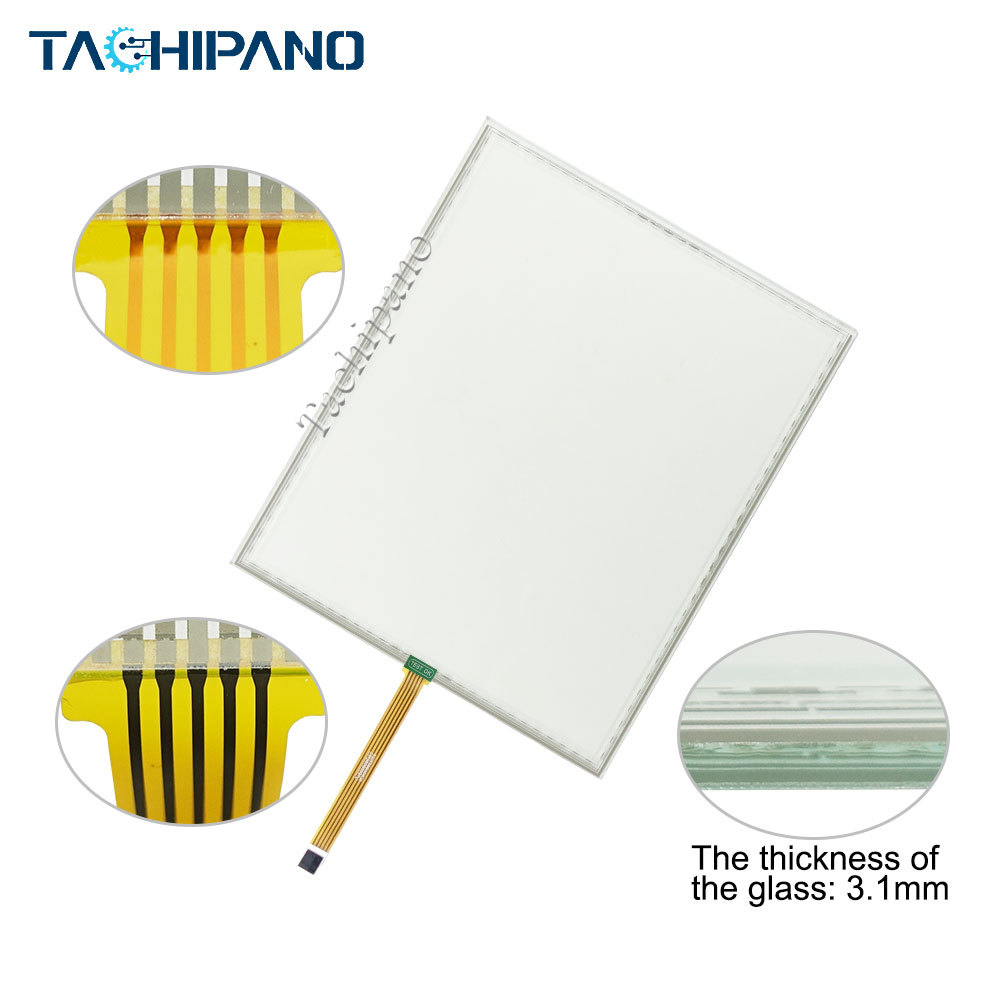 6181P-17A2MW71AC 6181P-17A2MW71DC Touch panel glass, Membrane keypad for Versa View 1700P Resistive touchscreen, Keyboard, Switch