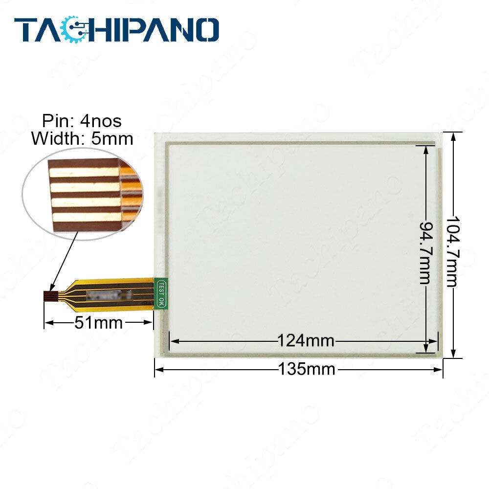 6ES7635-2EB00-0AE3 Touch screen panel glass for 6ES7 635-2EB00-0AE3 C7-635