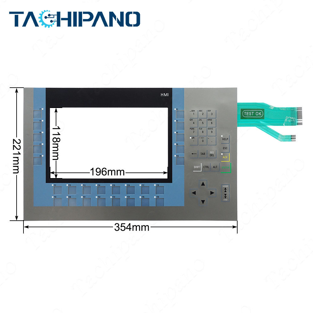 6AG1124-1JC01-4AX0 Membrane Switch for 6AG1 124-1JC01-4AX0 KP900 Keypad Keyboard