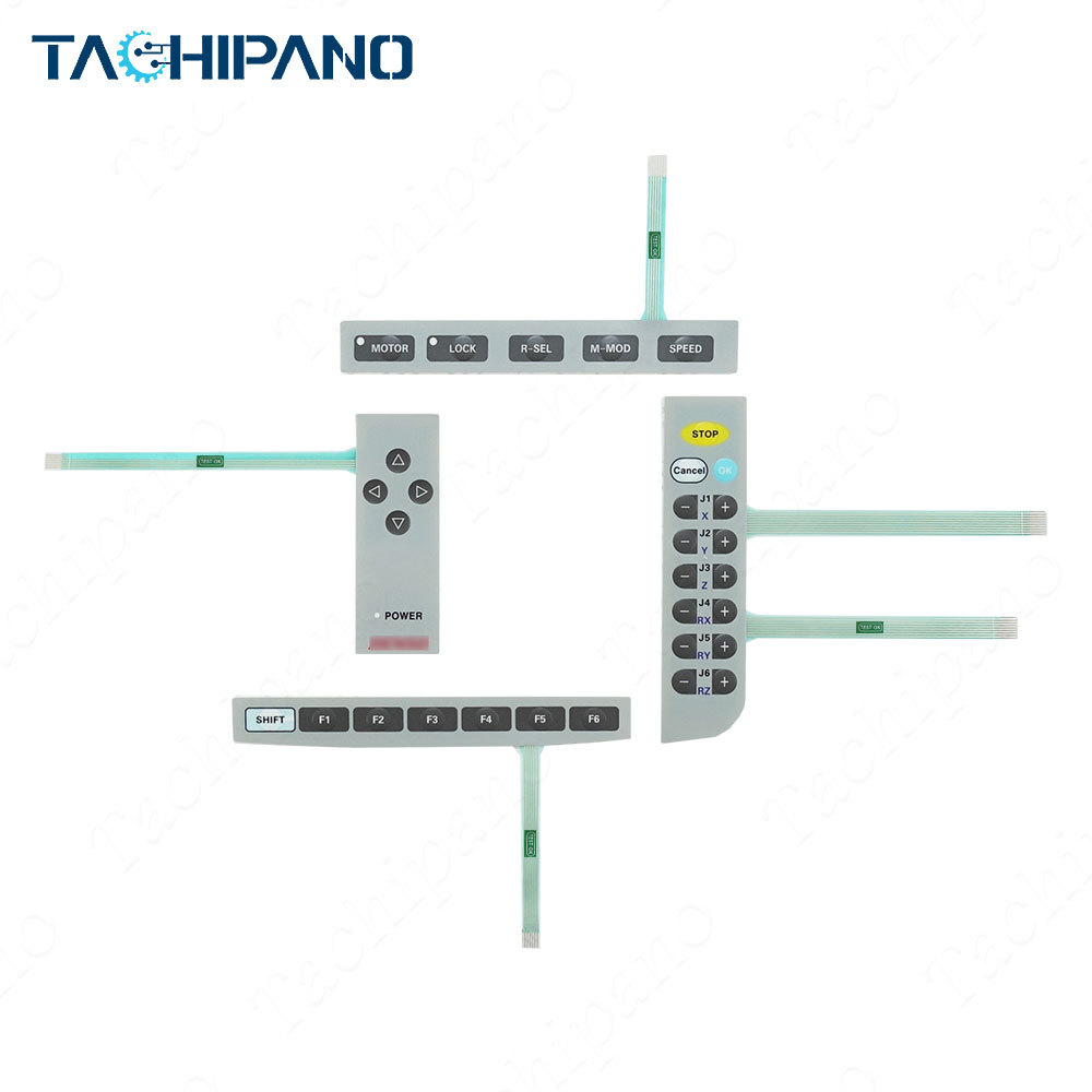 Denso TP-RC7M-1 for Plastic case cover, Touch screen glass, Membrane keypad, LCD display