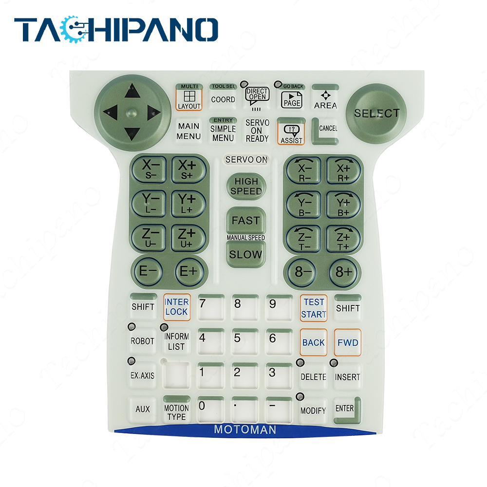 DX100 JZRCR-YPP03-1 Plastic Case +Touch Screen +Protective film +LCD Display +Rubber +Gasket for JZRCR-YPP03-1 Yaskawa Teach Pendant
