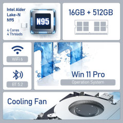 Wi-6 N95 16512 Mini PC