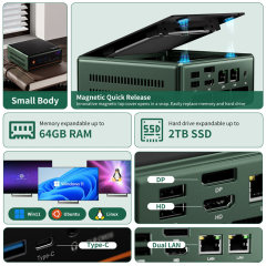 WO4 5700U 16512 Mini PC
