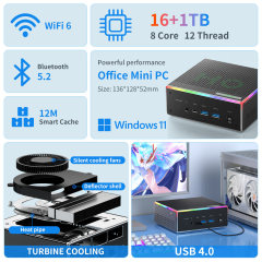 HO4 Intel 12450H Mini PC