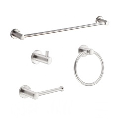 China Cheap Complete Bathroom Hardware Stainless Steel Bathroom Accessories Set