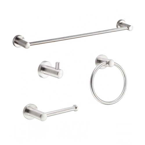China Cheap Complete Bathroom Hardware Stainless Steel Bathroom Accessories Set
