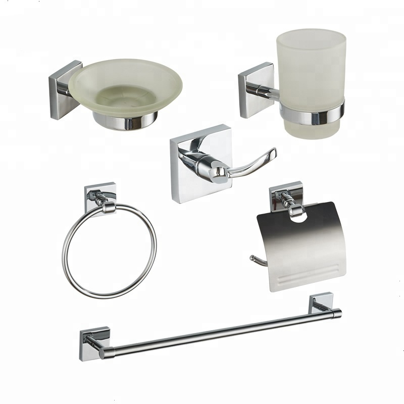 Towel Bar set Matte Black Bathroom Accessories set