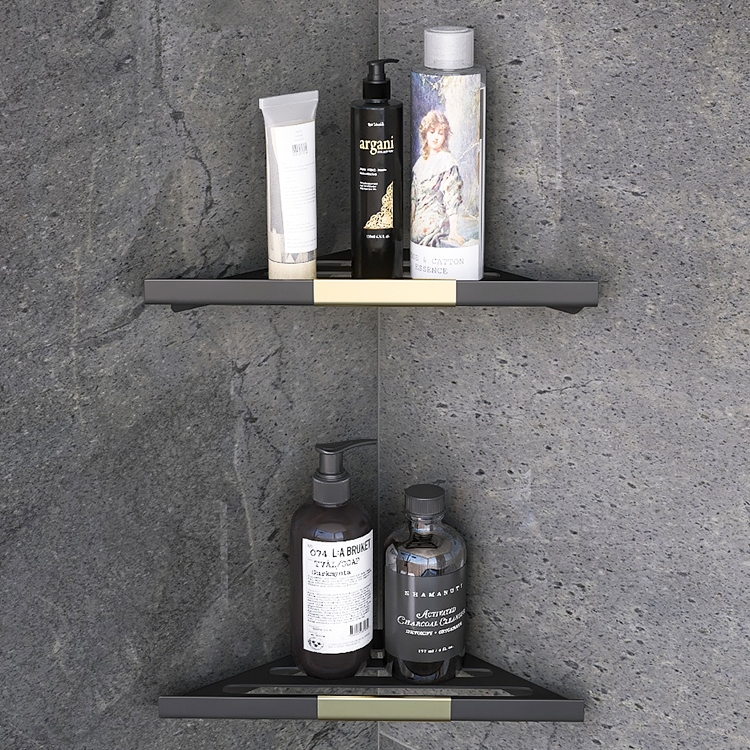 Copper Bathroom Design Brass wall mounted Black Gold Bathroom Accessories Set