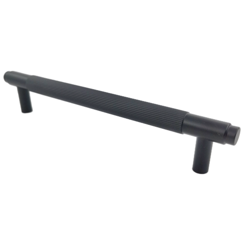 Hardware Textured Aluminum Alloy Handles Knurled Wardrobe Kitchen Cabinet Drawer Door Pulls Knobs Furniture Handle